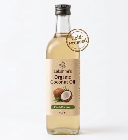 Handcrafted Organic Cold-Pressed Coconut Oil